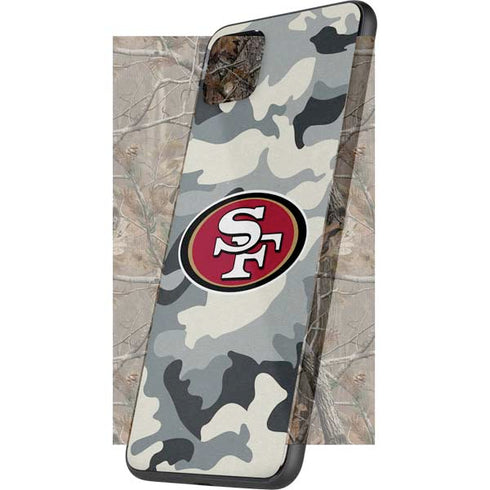 NFL San Francisco 49ers Camo Google Pixel 4 XL Skin